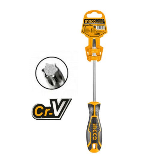 INGCO HS28T20150 – T20 Torx Screwdriver with Rubber Handle