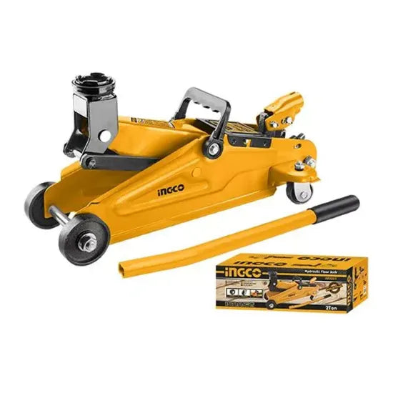 Ton Hydraulic Trolley Jack with Carry Box – INGCO HFJB0201