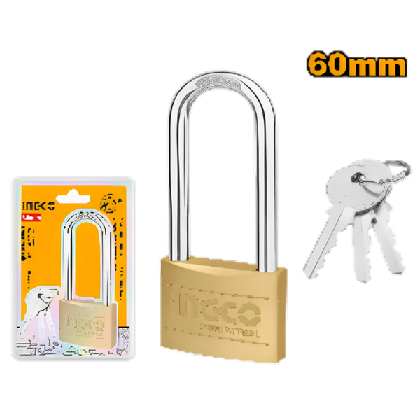 Long Brass Padlock – INGCO DBPL0602L