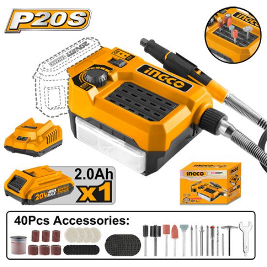 CMGLI20011 – 20V Cordless Precision Screwdriver Kit with Speed Control