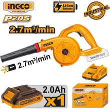 INGCO CABLI200281 20V Cordless Leaf Blower