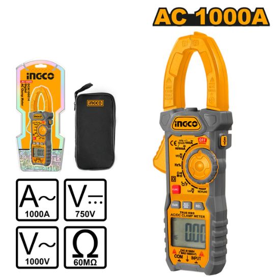 Counts Industrial Digital Clamp Meter – INGCO DCM100014