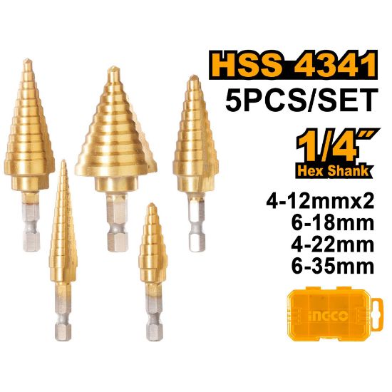 INGCO AKSDS2051 5PCS 1/4