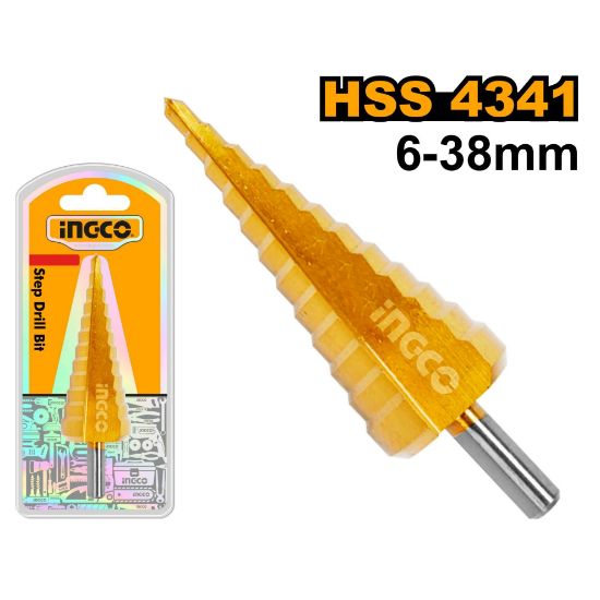 INGCO AKSDS63803 HSS Brass Dovetail Router Bit 6-38mm