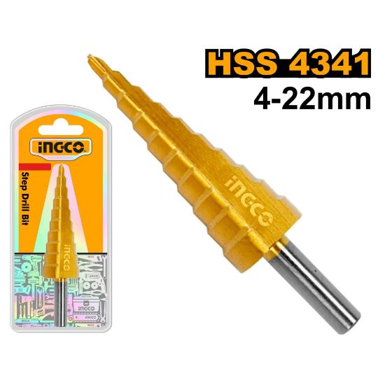 INGCO AKSDS63503 HSS Brass Dovetail Router Bit 6-35mm