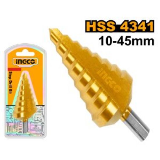 INGCO AKSDS10453 HSS Industrial Brass Dovetail Router Bit 10-45mm