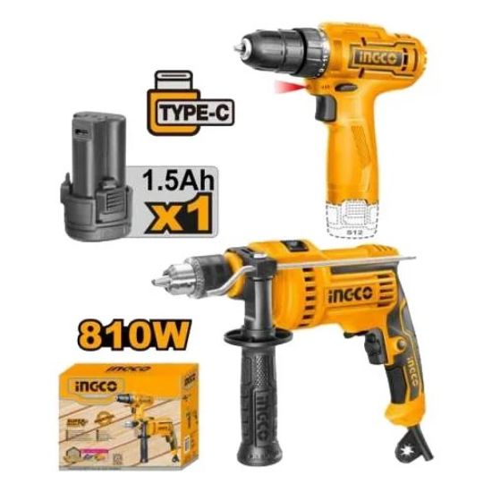 COSLI23041 – 810W Screwdriver + Battery Drill