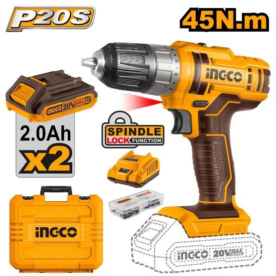 INGCO CDLI200528 20V Cordless Impact Wrench 10mm