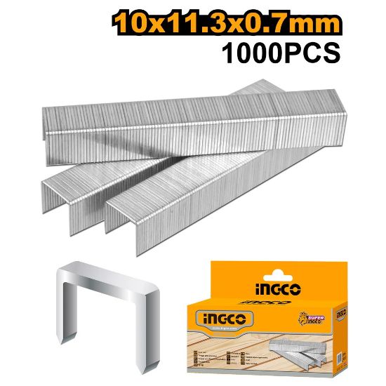 INGCO STS0110 – 1000Pcs U Shaped Staples for Stapler