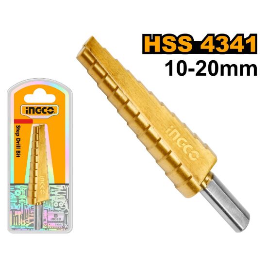 INGCO AKSDS102033 HSS Industrial Steel Dovetail Router Bit 10-20mm