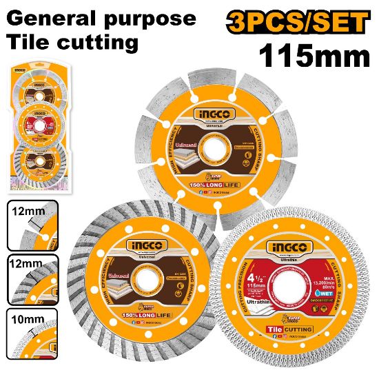 Granite Disc Set – INGCO DMD063115