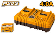 Dual Fast Lithium Battery Charger – INGCO FCLI2034