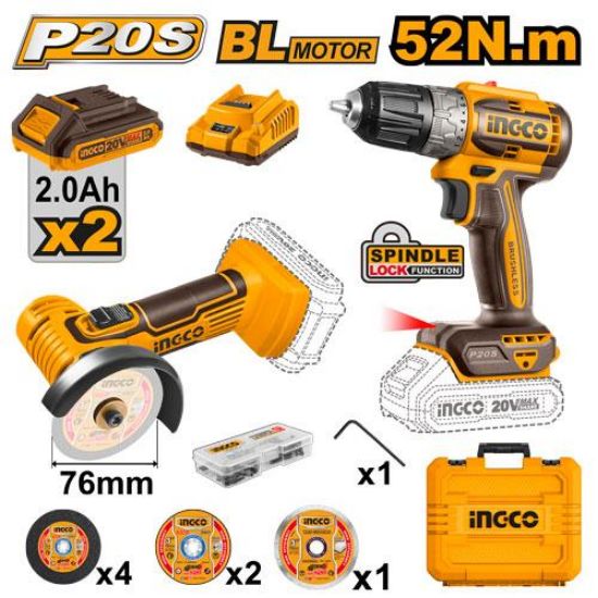 CKLI20278 – 20V Cordless Combo Kit