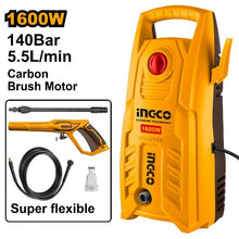 1600W 140Bar High-Pressure Washer – INGCO HPWR16008