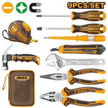 9 Pcs Tool Set with Fabric Bag – INGCO HKTH20809
