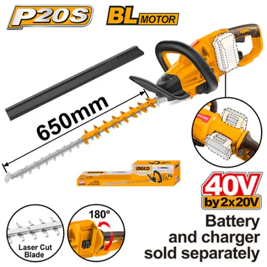 INGCO CHTLI40028 – 40V 650mm Cordless Tree Pruning Saw