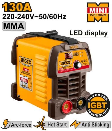 INGCO ING-MMA13049 – 130A IGBT MINI Inverter Welding Machine