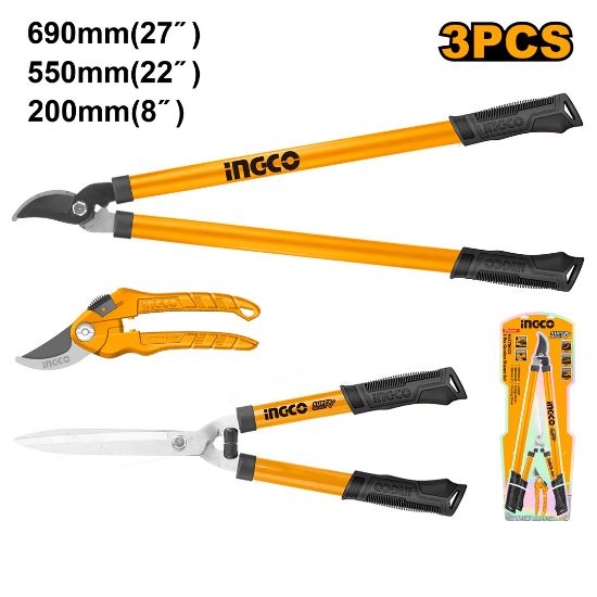 3-Piece Long-Handled Bolt Cutter Set  – INGCO HLT78033