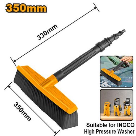 INGCO AMHB2791 35cm Rectangular Car Wash Brush