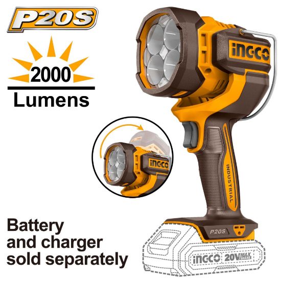 20V 2000 Lumens Handheld LED Projector – CWLI2088