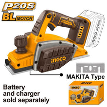 20V Cordless Brushless Wood Planer – CRLI20401