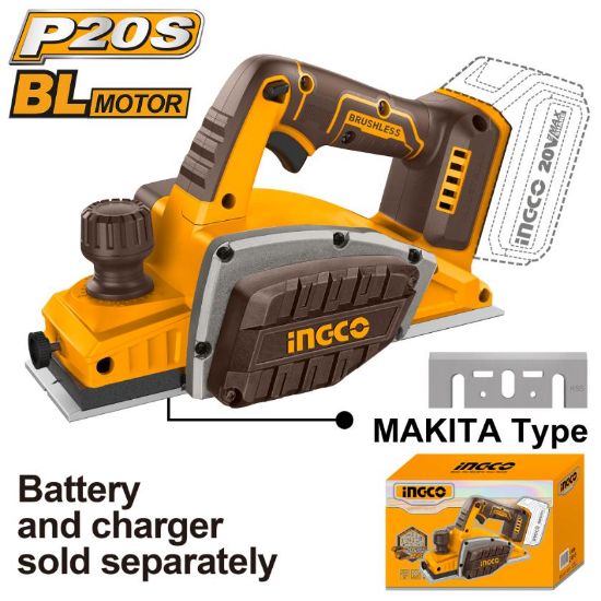 20V Cordless Brushless Wood Planer – CRLI20401