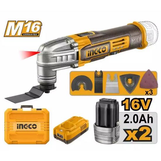 CMLI16222 – 16V Cordless Multi-Function Tool with Battery & Box