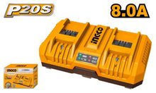 Dual Turbo Fast Lithium Battery Charger – INGCO FCLI2082