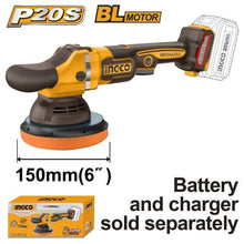 INGCO APLI2015 20V 150mm Cordless Variable Speed Polisher