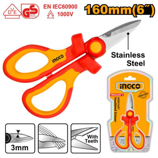 INGCO HISS1601 – Insulated Scissors