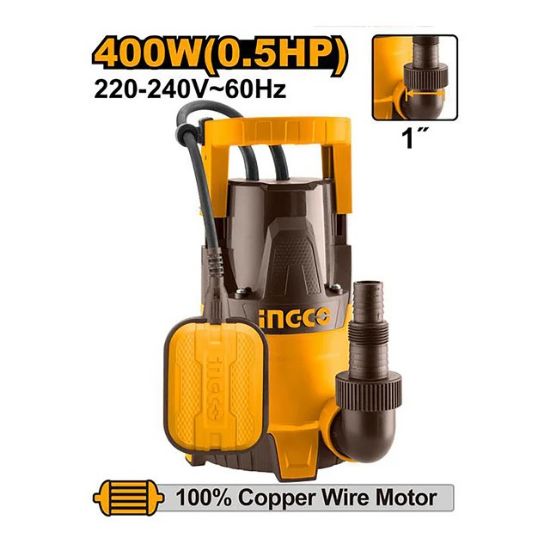 INGCO SPC4008 –  Submersible Water Pump