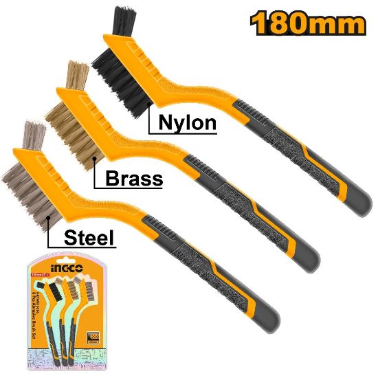 3 Pcs Wire Brush Set – 7