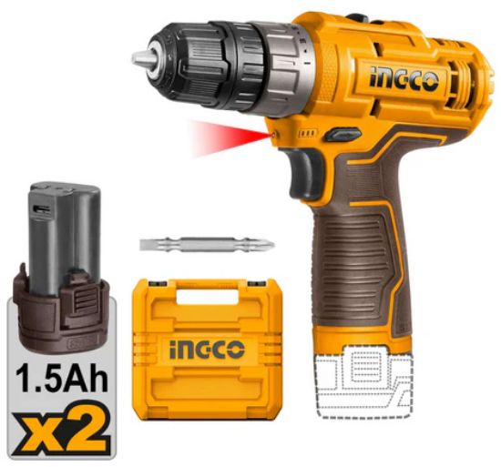 INGCO CDLI12202 12V S12 Cordless Impact Wrench 10mm