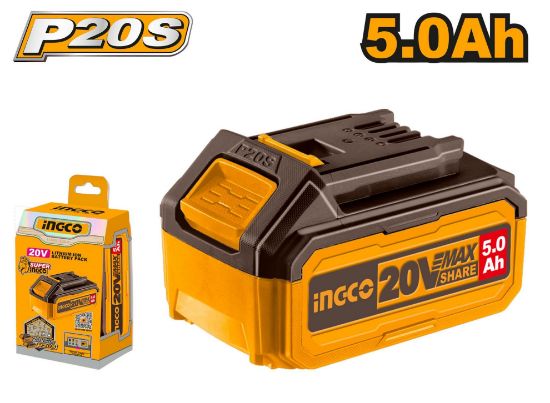 20V 5Ah Lithium Cordless Battery – INGCO FBLI20031