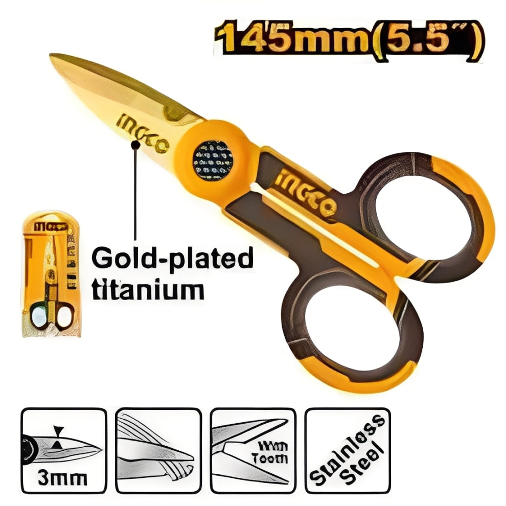 Stainless Steel Scissors – INGCO HES02855