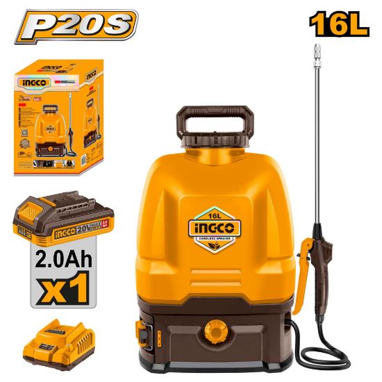 20V 16L Cordless Backpack Sprayer with Battery & Charger – CSPLI20162