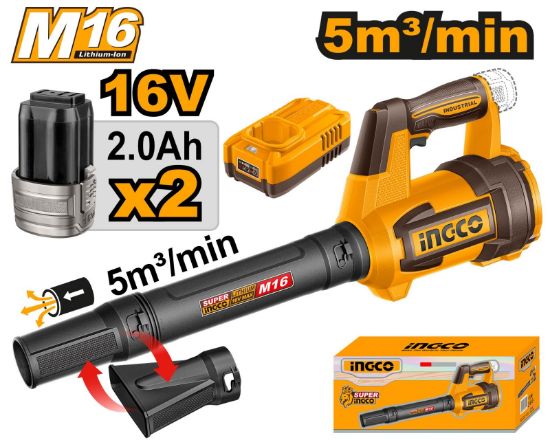 INGCO CABLI168082 16V Cordless Leaf Blower