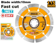 Segmented Granite Disc – INGCO DMD011152