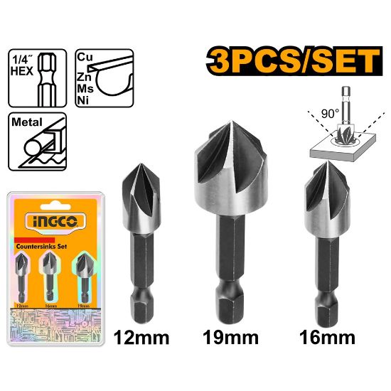 3-Piece HSS Metal Drill Bit Set – DBCS0031