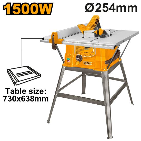 INGCO TS150078 – 1500W 254mm x 16mm Table Saw for Wood