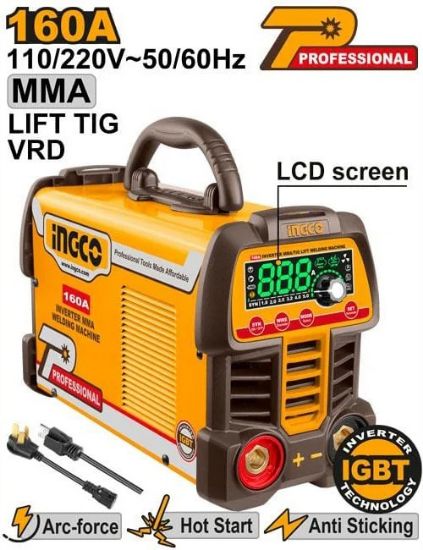 INGCO ING-MMA16069 – 160A Inverter Welding Machine