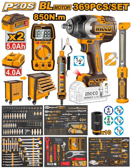 INGCO HTCS283692 – Tool Cabinet Set with 7 Drawers and Torque Wrench