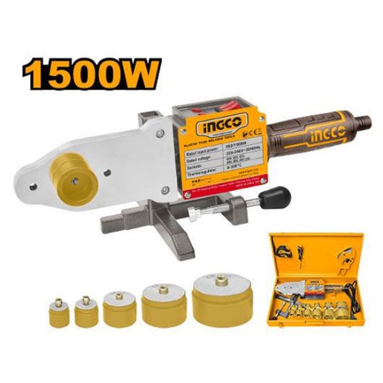 INGCO PTWT215002 – 6 Pcs 1500W PPR Pipe Welding Machine Set