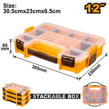 PBX1211 – 12" Transparent Lid Screw Box