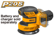 Cordless random orbit sander CROSLI2001