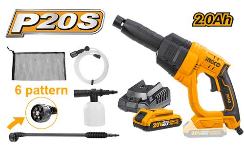 Cordless pressure washer CPWLI20082