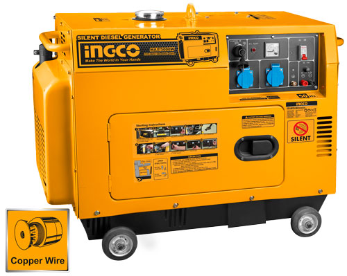 Silent diesel generator GSE50001
