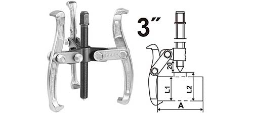 Three jaws puller HGP08033