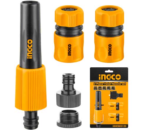 5 Piece twist nozzle set HHCS05122