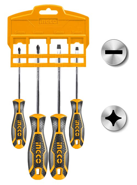 4 Pcs screwdriver set HKSD0428
